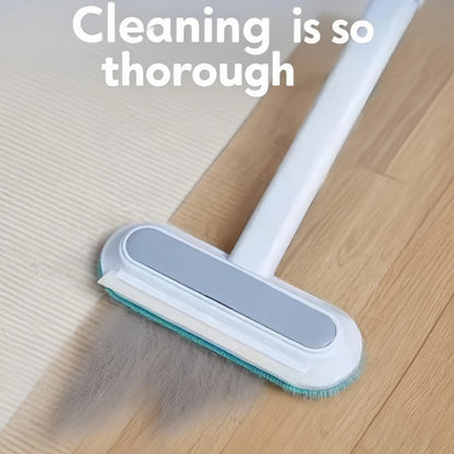 Reusable Pet Hair Remover Brush – Multi-Functional Lint Cleaner for Dog & Cat Hair, Extra-Long Handle, Washable Grooming Tool for Furniture, Clothes, Bedding, Sofa, Carpets & Window Screens