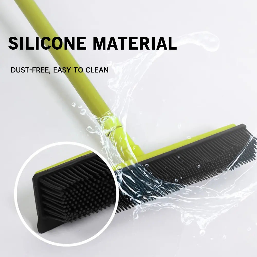 Pet Hair Removal Broom - Extends to 5FT Shedding Grooming Kit Deshedding Tool Efficient Cleaning No Hair Sticking No Dust Raising